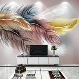 Bright Leaf Wallpaper Murals - Transform Your Space-ChandeliersDecor