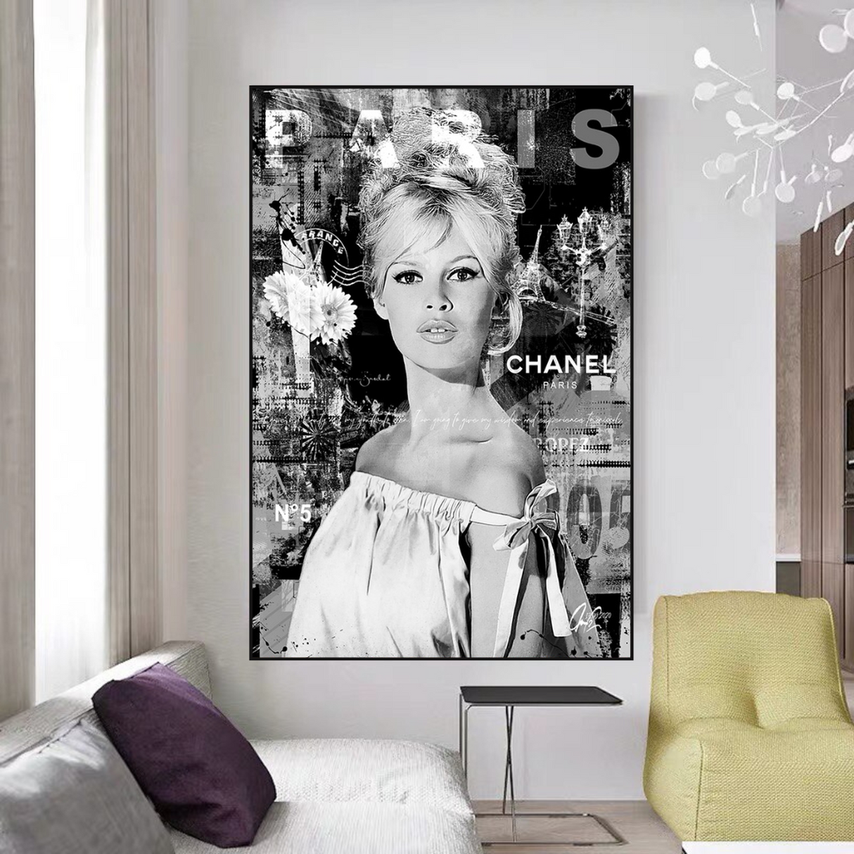 Brigitte Bardot Canvas Wall Art - Authentic and Exceptional