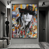 Brigitte Bardot Canvas Wall Art: D√©cor for Retro Enthusiasts-ChandeliersDecor