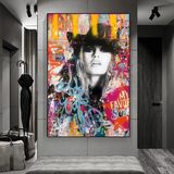 Brigitte Bardot Canvas Wall Art - High-Quality Prints-ChandeliersDecor