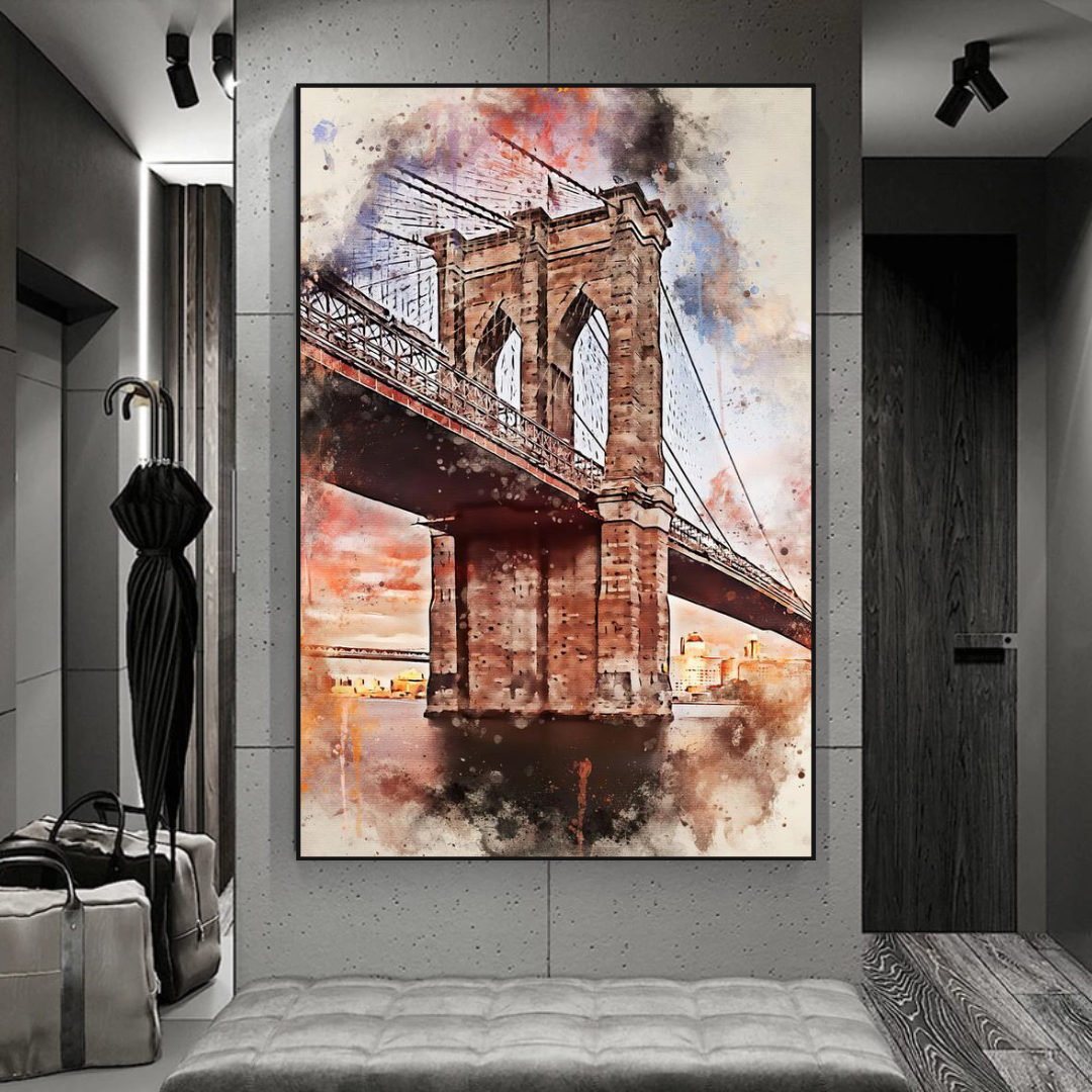 Brooklyn Bridge Poster ‚Äì Stunning Artwork for Your Walls-ChandeliersDecor