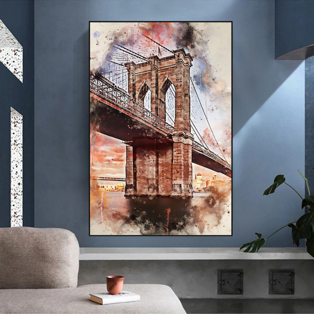 Brooklyn Bridge Poster ‚Äì Stunning Artwork for Your Walls-ChandeliersDecor