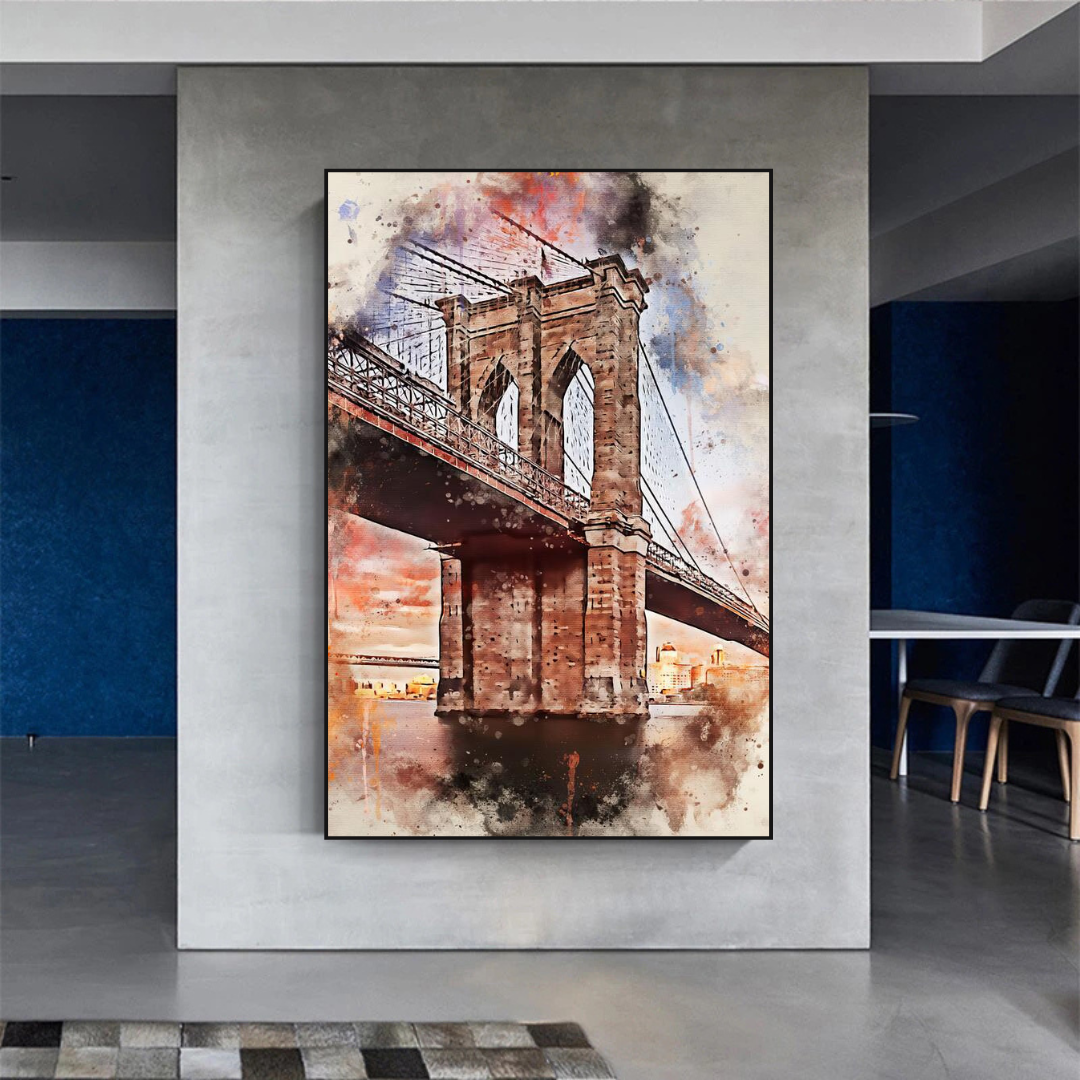 Brooklyn Bridge Poster ‚Äì Stunning Artwork for Your Walls-ChandeliersDecor