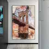 Brooklyn Bridge Poster ‚Äì Stunning Artwork for Your Walls-ChandeliersDecor