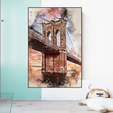 Brooklyn Bridge Poster ‚Äì Stunning Artwork for Your Walls-ChandeliersDecor