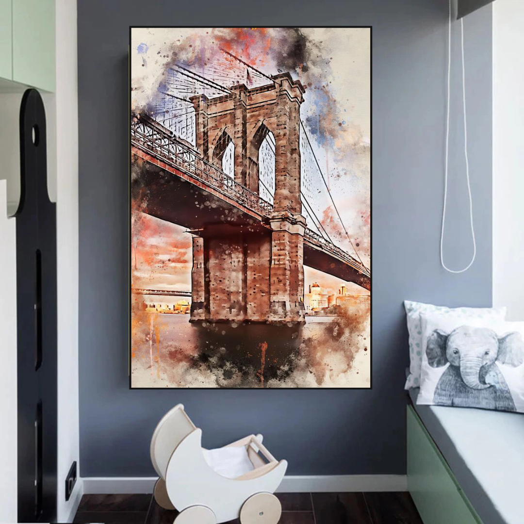 Brooklyn Bridge Poster ‚Äì Stunning Artwork for Your Walls-ChandeliersDecor