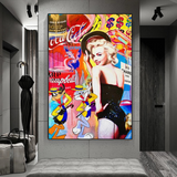 Bugs and Duffy - Marilyn Poster: Exquisite and Iconic-ChandeliersDecor