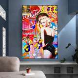 Bugs and Duffy - Marilyn Poster: Exquisite and Iconic-ChandeliersDecor