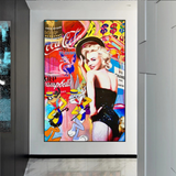 Bugs and Duffy - Marilyn Poster: Exquisite and Iconic-ChandeliersDecor