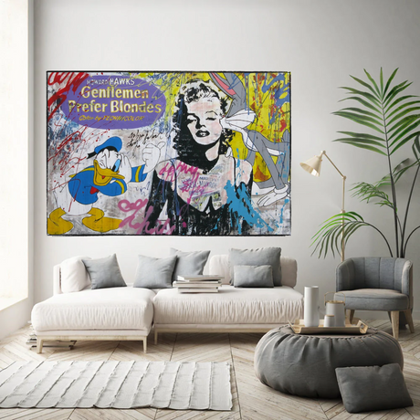 Bugs Bunny: Marilyn Monroe Poster – Official Merchandise-ChandeliersDecor