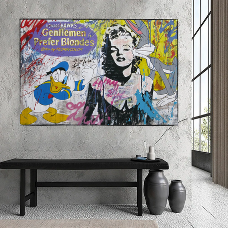 Bugs Bunny: Marilyn Monroe Poster – Official Merchandise-ChandeliersDecor