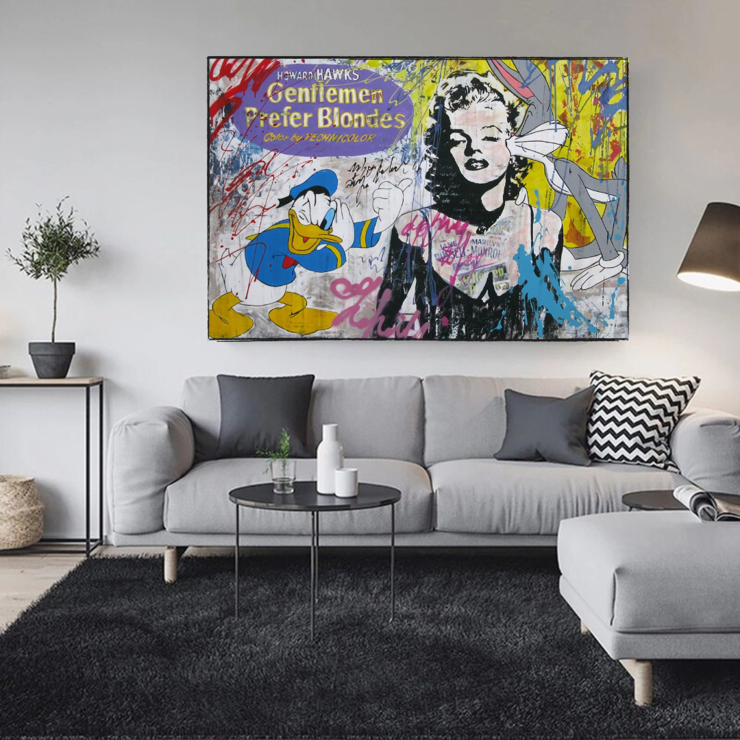 Bugs Bunny: Marilyn Monroe Poster – Official Merchandise-ChandeliersDecor