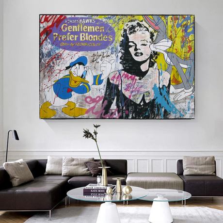 Bugs Bunny: Marilyn Monroe Poster – Official Merchandise-ChandeliersDecor