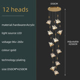 Butterfly Acrylic Chandelier - Exquisite Lighting Décor-ChandeliersDecor