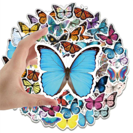 Butterfly Stickers Pack: Colorful and Versatile-ChandeliersDecor