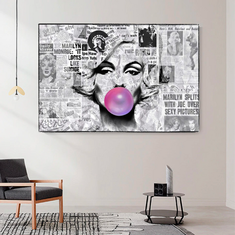 Buy Marilyn Bubble Poster - Only at Newspaper-ChandeliersDecor