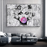 Buy Marilyn Bubble Poster - Only at Newspaper-ChandeliersDecor