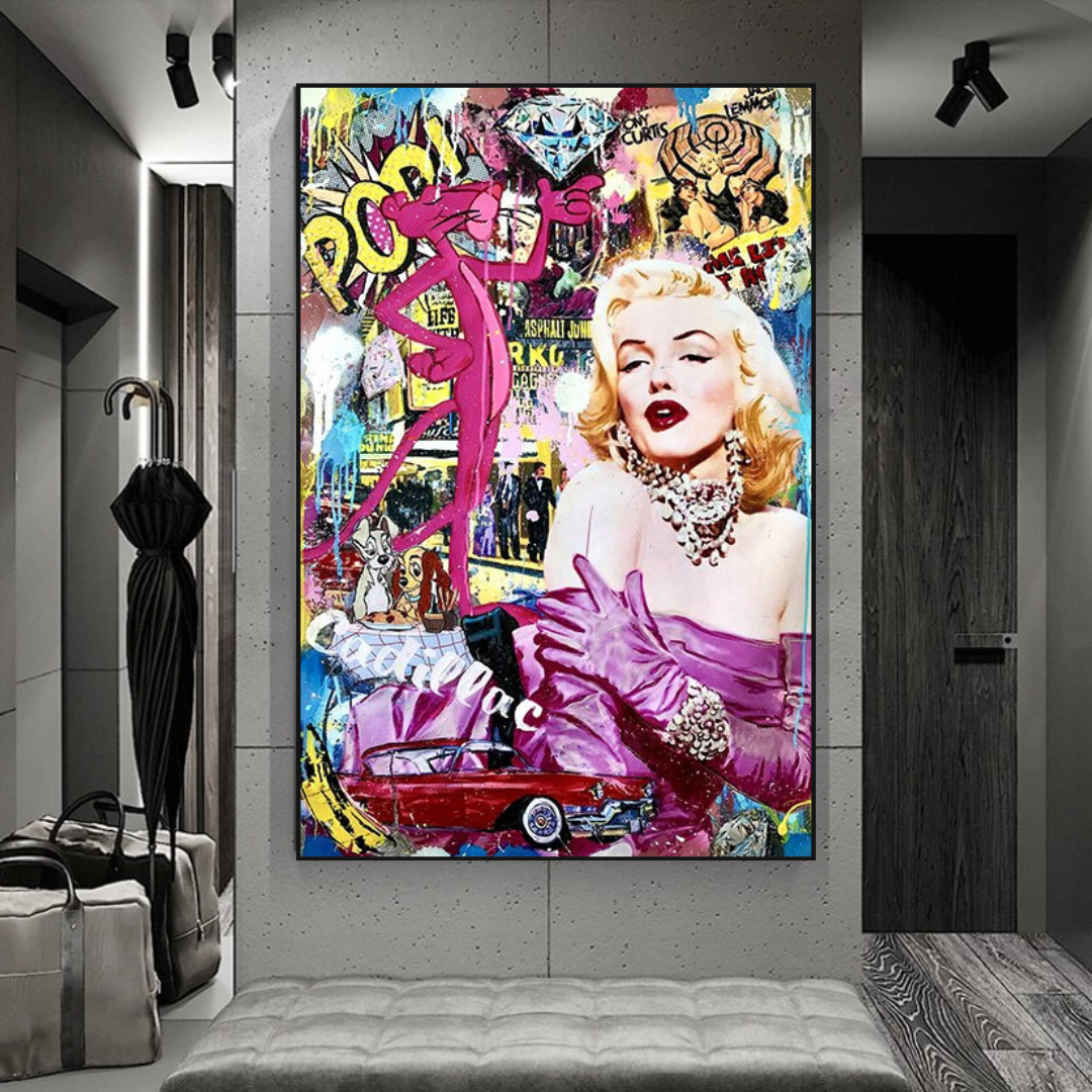 Cadillac Marilyn Poster Collection – Automotive Decor-ChandeliersDecor