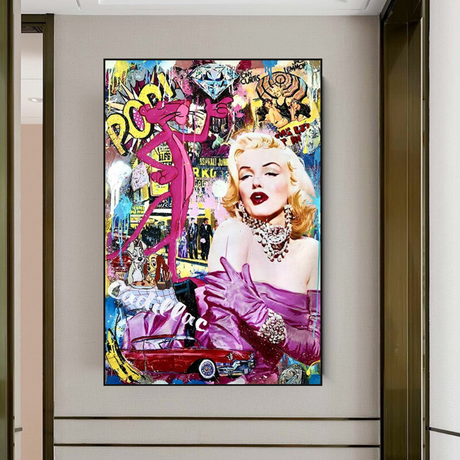 Cadillac Marilyn Poster Collection – Automotive Decor-ChandeliersDecor