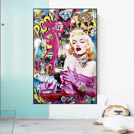 Cadillac Marilyn Poster Collection – Automotive Decor-ChandeliersDecor