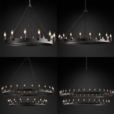 Candle Chandelier: Illuminating Elegance and Charm-ChandeliersDecor