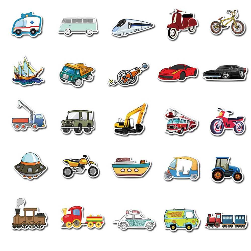 Cars Stickers Pack - Exclusive Car Decals-ChandeliersDecor