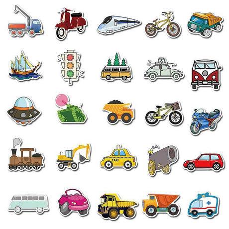 Cars Stickers Pack - Exclusive Car Decals-ChandeliersDecor