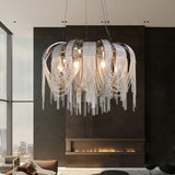 Chain Chandelier: Elegant Lighting Fixture for Modern Spaces-ChandeliersDecor