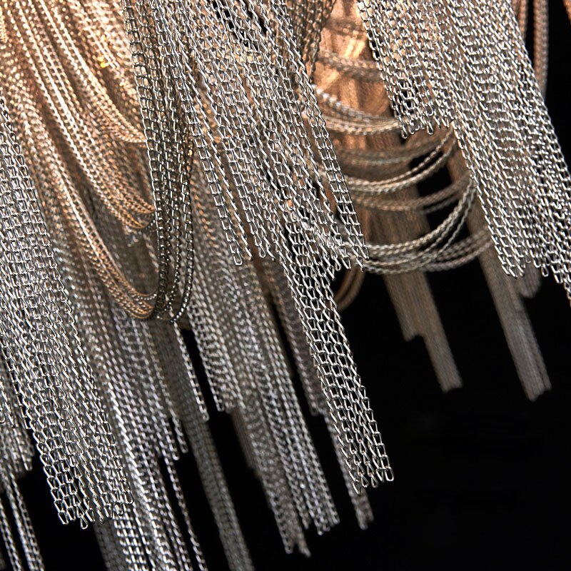 Chain Chandelier: Elegant Lighting Fixture for Modern Spaces-ChandeliersDecor