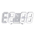 ChandeliersDecor.com-Wall Clocks-3D LED Digital Wall Clock: Innovative and Stylish Design