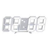 ChandeliersDecor.com-Wall Clocks-3D LED Digital Wall Clock: Innovative and Stylish Design