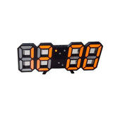 ChandeliersDecor.com-Wall Clocks-3D LED Digital Wall Clock: Innovative and Stylish Design