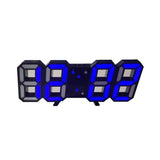 ChandeliersDecor.com-Wall Clocks-3D LED Digital Wall Clock: Innovative and Stylish Design