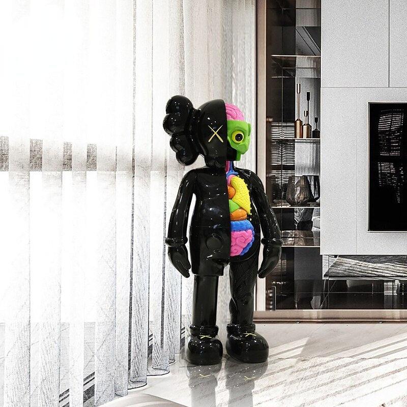 ChandeliersDecor.com-KAWS Statues-4 Foot Dissected: KAWS Statue Big Online - Limited Stock