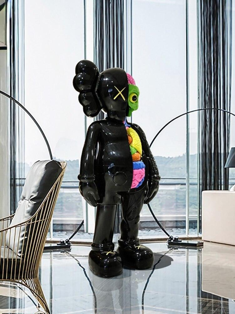 ChandeliersDecor.com-KAWS Statues-4 Foot Dissected: KAWS Statue Big Online - Limited Stock