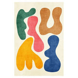 ChandeliersDecor.com-Rugs & Carpets-Abstract Art Lamb Wool Carpet: Elevate Your Space