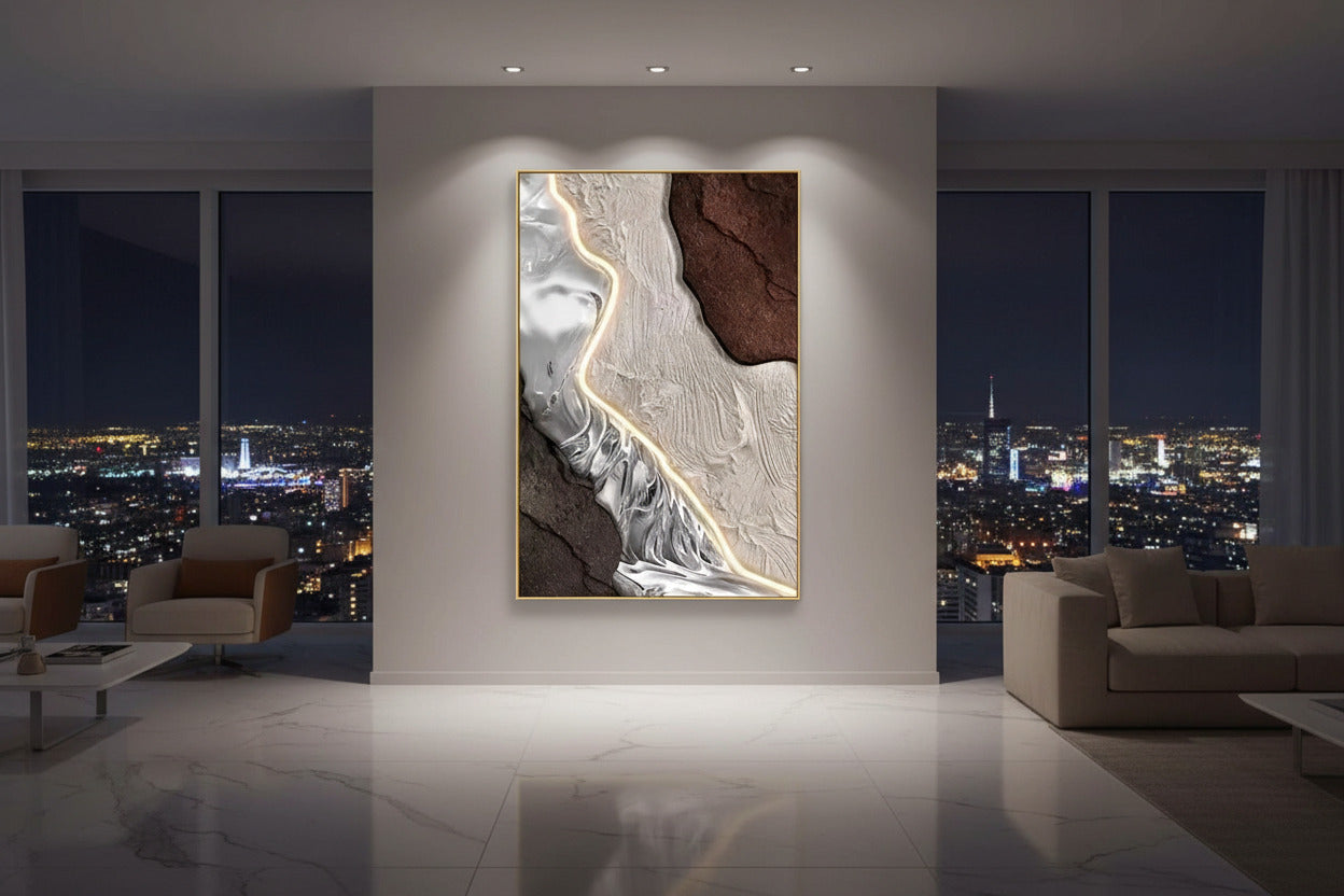 ChandeliersDecor.com-LED Wall Art-Abstract Art Wall Lamp - Ultimate Home Decor