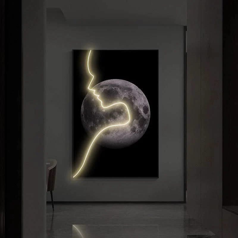 Abstract Figure LED Porch Wall Art-ChandeliersDecor.com