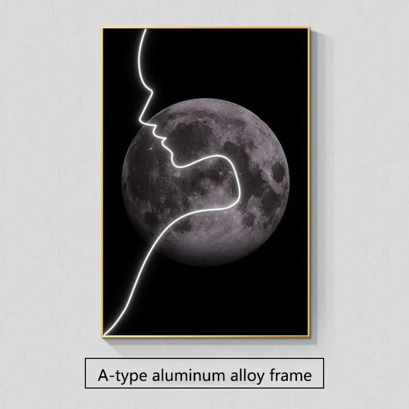 Abstract Figure LED Porch Wall Art-ChandeliersDecor.com