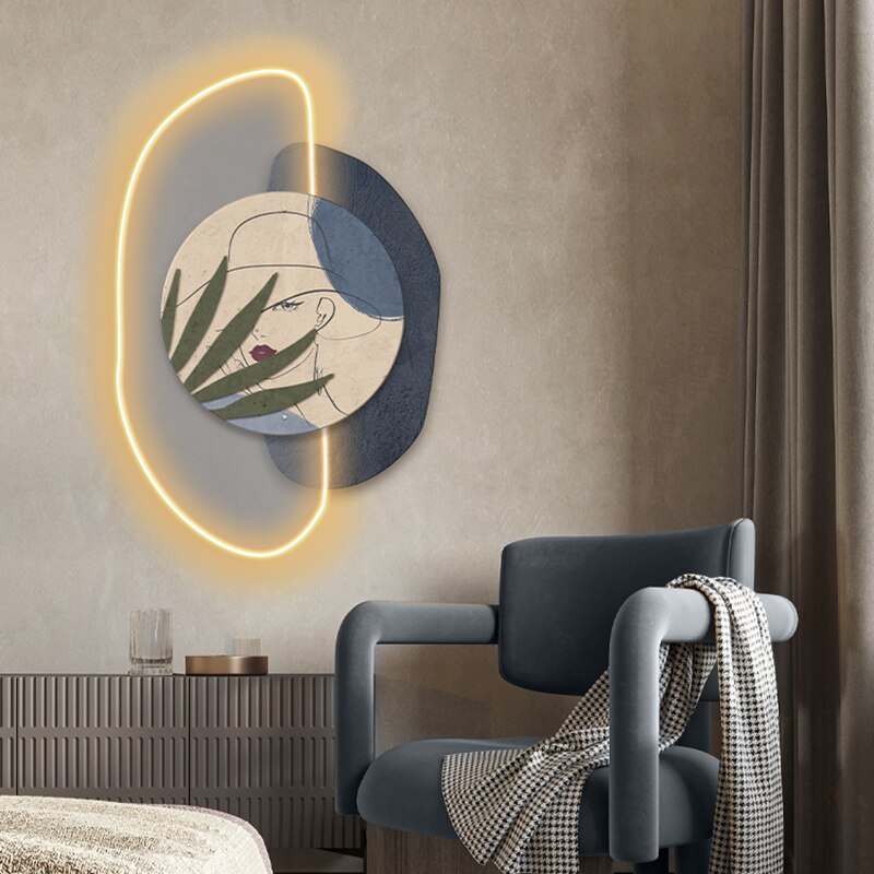 ChandeliersDecor.com-LED Wall Art-Abstract Luminous Wall Lights - Art Decor