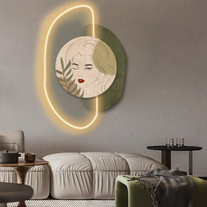ChandeliersDecor.com-LED Wall Art-Abstract Luminous Wall Lights - Art Decor