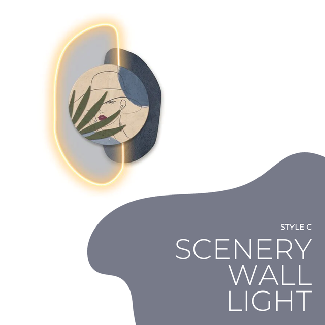 Abstract Luminous Wall Lights - Art Decor-ChandeliersDecor.com