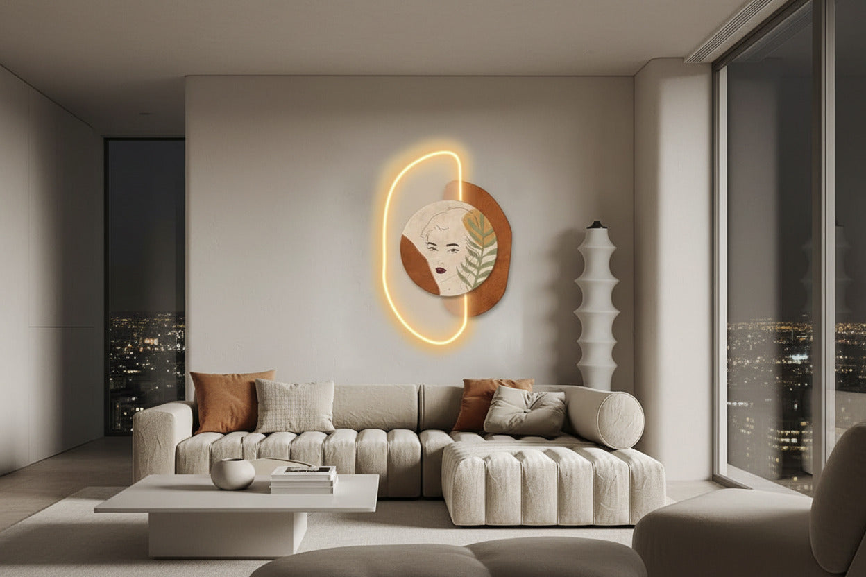 Abstract Luminous Wall Lights - Art Decor-ChandeliersDecor.com