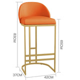 ChandeliersDecor.com-Bar Stools-Accent Bar Stools Minimalist Kitchen Counter Stool
