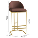 ChandeliersDecor.com-Bar Stools-Accent Bar Stools Minimalist Kitchen Counter Stool