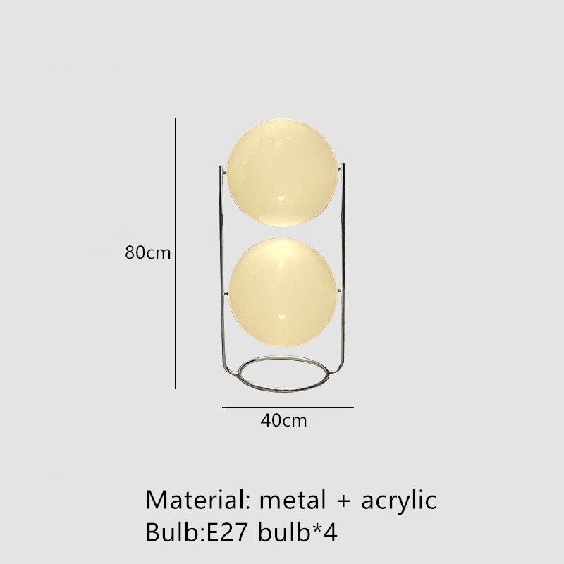 ChandeliersDecor.com-Floor Lamp-Acrylic Ball Floor Lamp - Illuminating Home Décor