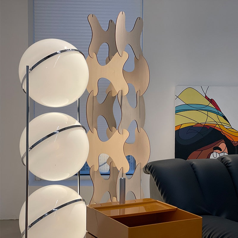 ChandeliersDecor.com-Floor Lamp-Acrylic Ball Floor Lamp - Illuminating Home Décor