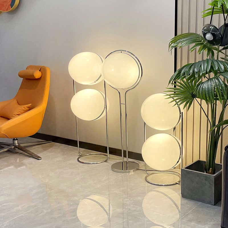 ChandeliersDecor.com-Floor Lamp-Acrylic Ball Floor Lamp - Illuminating Home Décor