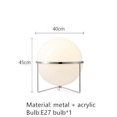ChandeliersDecor.com-Floor Lamp-Acrylic Ball Floor Lamp - Illuminating Home Décor