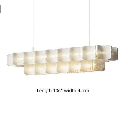 ChandeliersDecor.com-Kitchen Island-Acrylic Chandelier: Elegant Lighting Fixture